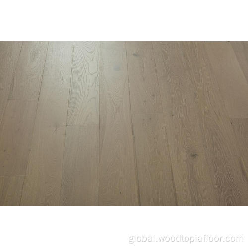 Hand Scraped Wood Flooring Engineered European oak wooden flooring matte gloss Supplier